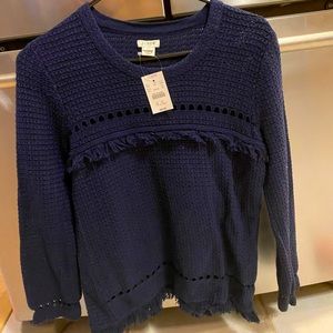NWT J Crew Sweater, navy